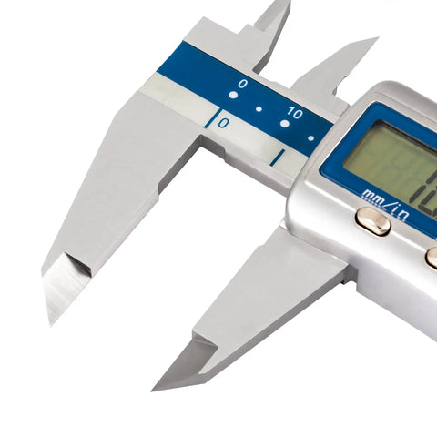 Waterproof Digital Caliper 0-8 Inches 0-200 mm With IP67 Rating Stainless Steel Large LCD Screen