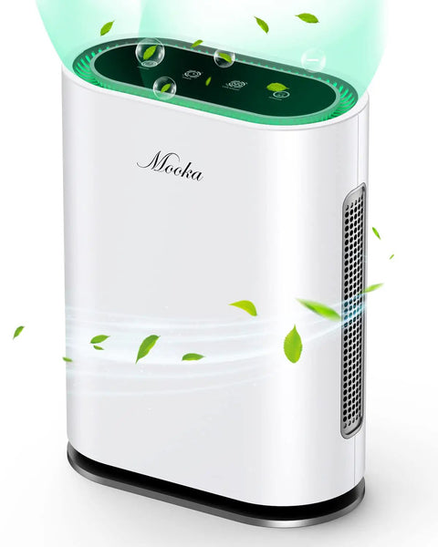 Air purifier compatible with Composite HEPA Air Cleaner Replacement Filter For GL-FS32 Large Room Purifier, shown in use.