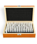 Pin Gauge Set For Quality Control And Metalworking, Precision 0.11mm To 30mm Metric Rod Gauges displayed in wooden case