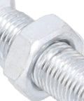 Close-up of stainless steel heim joint and threaded rod from Shop Certified Adjustable Alternator Tensioning Rod With Stainless Steel Heim Joint Mount Kit Fits Small Block Chevy 350 And Big Block 454 Engines Bulletproof.