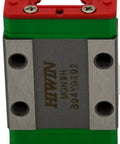 Front view of MGN9H Miniature Linear Guideway High Precision Stainless Steel Block C with Very Light Preload.