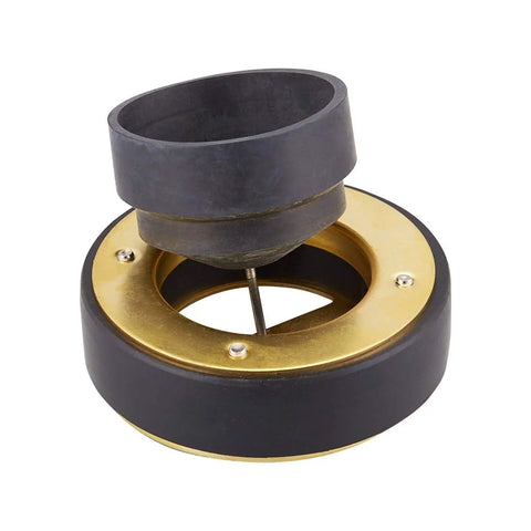 Internal Backwater Valve With 4 Inch Float Flood Guard For 4 Inch Drain Lines, Brass Backflow Preventer For Sewer Flood Protection.