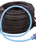 60 Foot Roof And Gutter Deicing Kit With 300W Heating Cable coiled with blue plug visible