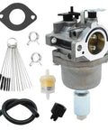 Carburetor Replacement Kit For Briggs And Stratton Intek Engines 14.5HP Through 21HP with gasket, fuel line, and brushes.
