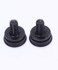 Bike Crank Arm Fixing Bolts And Spindle Kit With 8mm Allen Bolts And Dust Caps, fits most bicycle cranksets, square taper brackets.