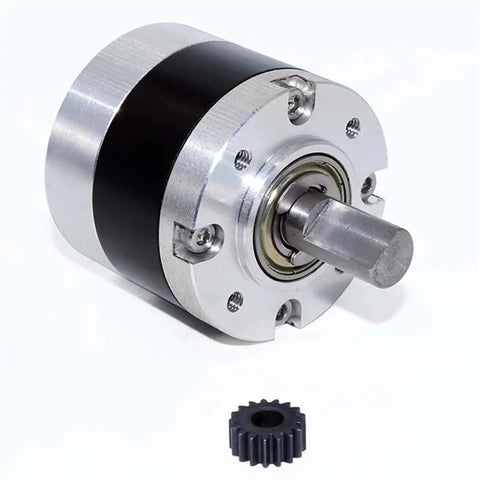 45mm Compact Planetary Gear Reducer With 5mm Input Shaft For 895 Motor loaded with serious torque and precision gearing.