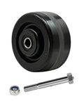 Pro Level Industrial Phenolic Caster Wheels Built To Handle The Daily Shop Grind Featuring 4 Inch Diameter Treads and hardware