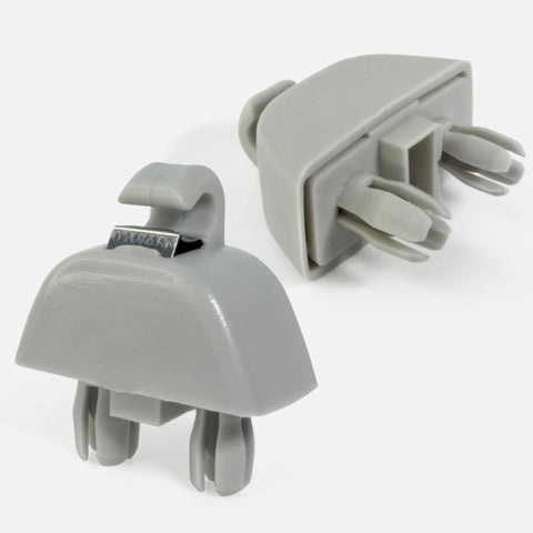 Sun Visor Clip Bracket Replacement For Audi A6 A7 A8 S6 S7 S8 And VW Passat 2012 2015 Pearl Grey 4F0857561 6RD857561