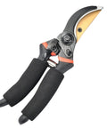 Heavy Duty Pruning Shears With 8.5 Inch Cut Capacity, Rust Resistant Steel Blade, Garden Clippers For Delicate Stems