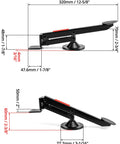 Heavy Duty Swivel Door Lifter And Board Hoist Tool Featuring Smooth Operator 360 Rotation and Rock Solid Base with dimensions shown.