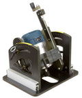 Professional Rock Solid Router Molding Jig Cuts Killer Profiles Safely Without Tilting Works With Standard Bits For Easy Edge Trimming And Cabinet Build, featuring 3-1/2 inch motor setup and adjustable angle stops.