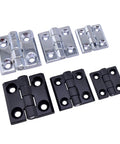 Heavy Duty Black Switch Control Box Hinge For Distribution Cabinet And Base Case, 4cm 5cm Or 6cm Sizes, easy install view