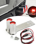 Ultra Bright RC Light Strips Kit For One Tenth Scale Racing Drift Cars featuring durable metal exhaust look and wiring.