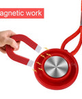 Demonstration of Two Pack Treadmill Magnetic Safety Keys Replacement showing strong magnet on round emergency stop key, red ABS material.