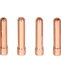 Copper components from TIG Welding Torch Parts Kit For WP17 WP18 WP26, 22 Piece Stubby Gas Lens And 10 Glass Cups
