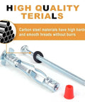 75 Piece Drywall Anchor Screws Kit for Plasterboard and Hollow Walls With Heavy Duty Galvanized Carbon Steel Fasteners And Expanding Anchor Design For Rust Resistant Strong Mounts And Easy DIY Install, anchors and screw