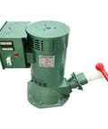 5 kW Hydroelectric Generator For Off Grid Power 220 Volt 60 Hz Single Phase Water Turbine, green unit with controls