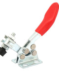 Heavy Duty Carbon Steel Toggle Clamp With 500 Lbs Holding Capacity For Woodworking Jigs And Welding Fixtures, side view