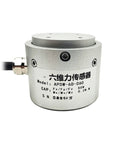 Six Axis Arm Force Sensor with Three Dimensional Axial Load and Torque Sensing, model APDW-6D-060, capacity Fx Fy Fz 50N Mx My Mz 0.2Nm
