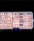 Get This Awesome 60 Piece Copper Wire Lug Connector Ring Kit SC6-25 Electric Crimp Terminal Set Perfect For Bare Cable With Secure Close End Pad Seal And Great Current Flow Capacity copper lugs in plastic case