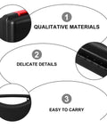 Heavy Duty Portable Plastic Toolbox With Reinforced Grip Handle showing qualitative materials and easy-to-carry handle details.