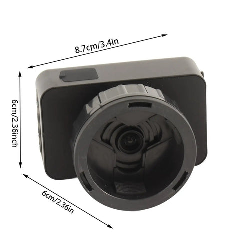 Close-up of the 4K Telescope Camera With A 3 Inch Color Display For Real Time Monitoring Expandable Storage Electronic Eyepiece