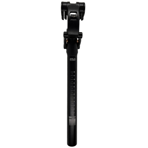 Suspension Seat Post With 50mm Travel For Road, Gravel And Mountain Bikes, 365mm Length, 25mm Offset, 6061 T6 Aluminum