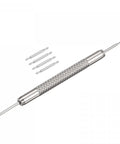 Stainless Steel 14mm Watch Band Pins Replacement Kit With 1.5mm Pin Diameter Includes 4 Pins And 75mm Spring Bar Removal Tool For Quick Strap Repairs DIY Friendly