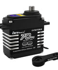Beefy 70Kg Brushless RC Servo With All Steel Helical Gears For 1/8 1/10 1/12 RC Trucks Crawlers Boats And Robots 8.4V High Torque