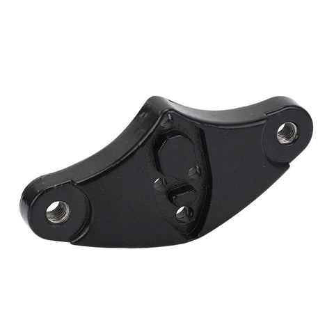 Black M4 Folding Electric Scooter Front Suspension Fixation Board Upgrade Aluminum Alloy Shock Absorbing Plate