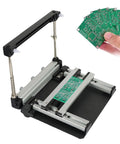 Pro-Grade SMT Steel Mesh Solder Paste Printing Table For PCB Stencil Printer With Precise Positioning No-Fuss Manual Paste Printing For Small To Medium PCB Assembly 20 Cm, manual PCB stencil holder with adjustable frame