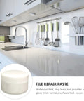 Tile Repair Kit 2 Pieces 100g Quick Dry Ceramic Tile Adhesive With Agent And Hardener For Cracks And Chips In Bathroom And Floor
