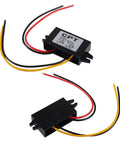 12V To 5V Buck Converter Module For Cars Beefy 3A DC-DC Regulator 15W Output High Efficiency Up To 96 Percent With Wire Interface
