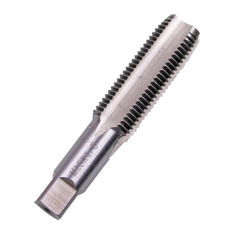 Close-up of M15x1.5mm tap from Oil Drain Plug Thread Repair Kit M15 X 1.5mm Rethread Tool For Oil Pan Sump Gearbox And Differential Drains DIY Fix