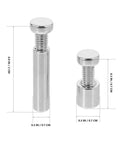 Six Piece Picture Frame Hardware Kit With Silver Iron And Carbon Steel Screws for Easy Setup and Solid Frame Support details