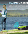 Maximum safety with Autonomous Robotic Lawn Mower With App Control For Large Lawns Up To 1500 Square Meters