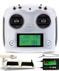 I6S Transmitter 2 4G AFHDS 2A RC Rig Controller With Touchscreen 10CH And FS IA6B 6CH Receiver for drones, front view