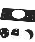 Stainless Steel Hinge Repair Plates Kit 2 Pack For Cabinets And Furniture Durable Mending Plates Easy Install Quick Fix