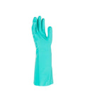 G80 Nitrile Chemical Resistant Gloves 2XL 13 Inch 15 Mil Green With Textured Fingertips For Superior Grip EN374 Certified