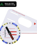 Elite Orienteering Thumb Compass With Ultra Stable Needle And Speedy Navigation Aids For Pro Grade Races, AIM Six Model