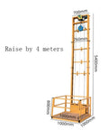 Robust Heavy Duty Vertical Freight Elevator Built Tough For Warehouse And Home Use Massive Cargo Platform dimensions 5400mm height