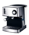 Electric Milk Frother For Cappuccino And Latte Brewing Stainless Steel Coffee Steamer with buttons and steam wand