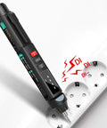 Pen Type Digital Multimeter 6000 Counts AC DC Voltage Tester Pro Grade Non Contact Voltage Meter testing power outlet
