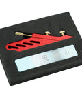 Dead On Precision Guitar Nut Scribe Tool And String Marker For Acoustic Classical Instrument Repairs Saddle Height Measurement in red box.