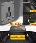 Heavy Duty Truck Bed Cargo Tie Down Brackets Plates For Ford F150 F250 F350, installed and usage examples in truck bed.