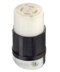 30 Amp 480 Volt 3 Phase NEMA L16-30R Locking Connector Pro Grade Rugged Nylon Construction, close-up view
