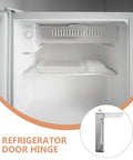Freezer Door Pivot Hinge Stainless Steel Self Closing Replacement Hinge installed on commercial freezer