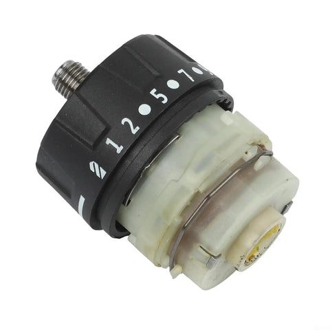 Dual Self Locking Brushless Gearbox Replacement with 13 Tooth Metal Gear Assembly close-up angle
