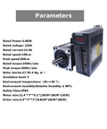 AC Servo Motor And Driver Set 15N.M 3.8KW CNC Control System Kit High Torque For CNC Router Engraving And Milling Machine 220V 13015025 with parameters