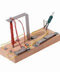 Hands On Electromagnetism Kit For Kids And Classrooms With Real Electromagnet Build A Catapult A Doorbell And Telegraph While Learning Real World Science
